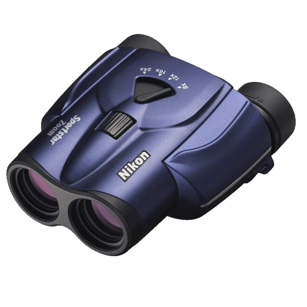 Nikon SPORTSTAR ZOOM 8-24x25 Binoculars - Blue