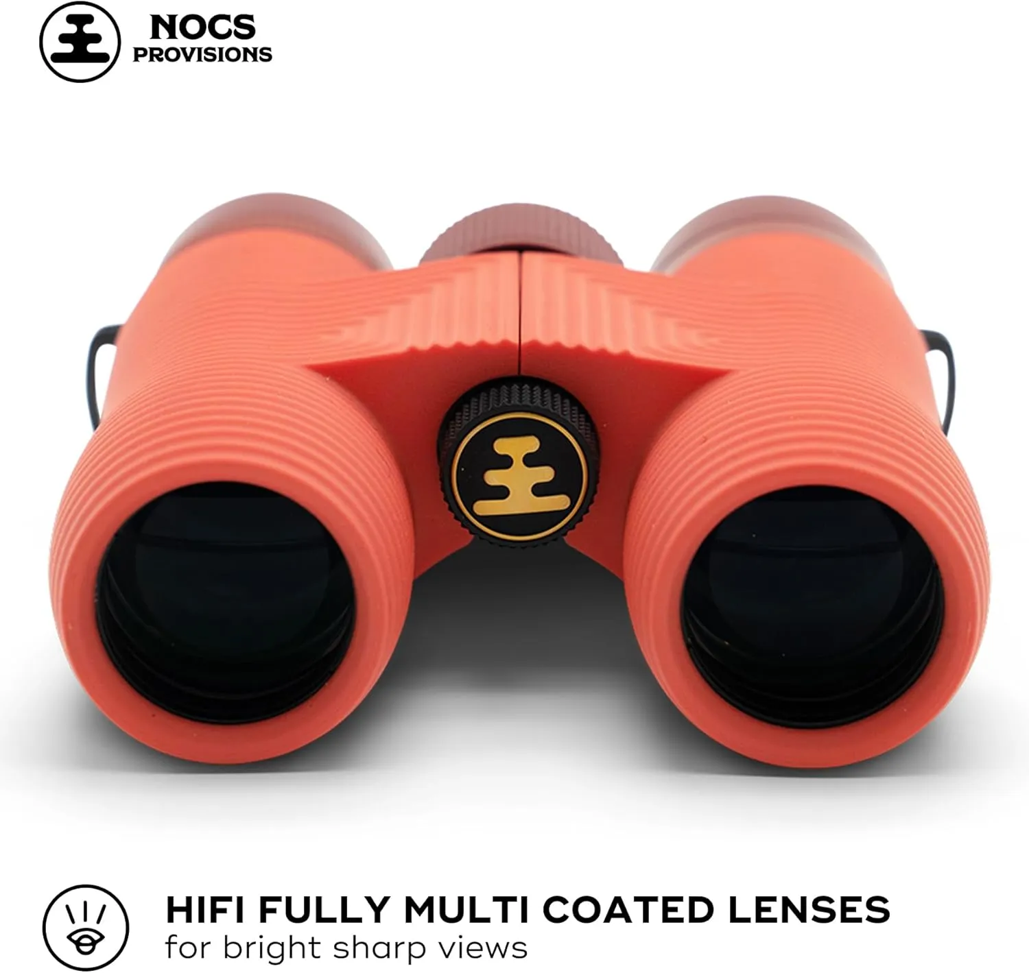 Nocs Provisions Field Issue Compact 8x32 Waterproof Binoculars, Shockproof, Fogproof, 8X Magnification, Bak4 Prism, Multi-Coated Lenses for Adults & Kids, Bird Watching, Hunting & Wildlife Viewing