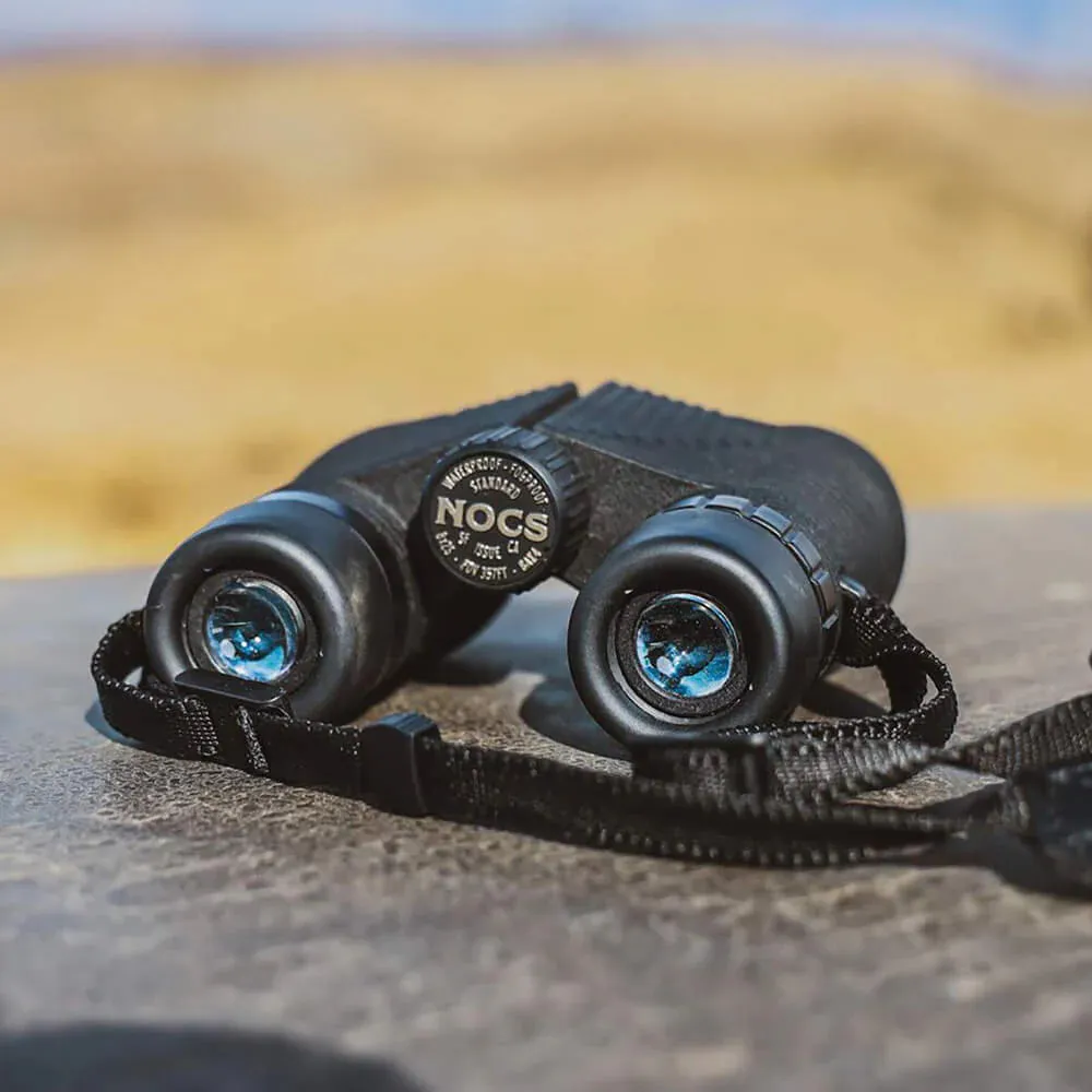 Nocs Provisions Standard Issue 8X Waterproof Binoculars - Obsidian