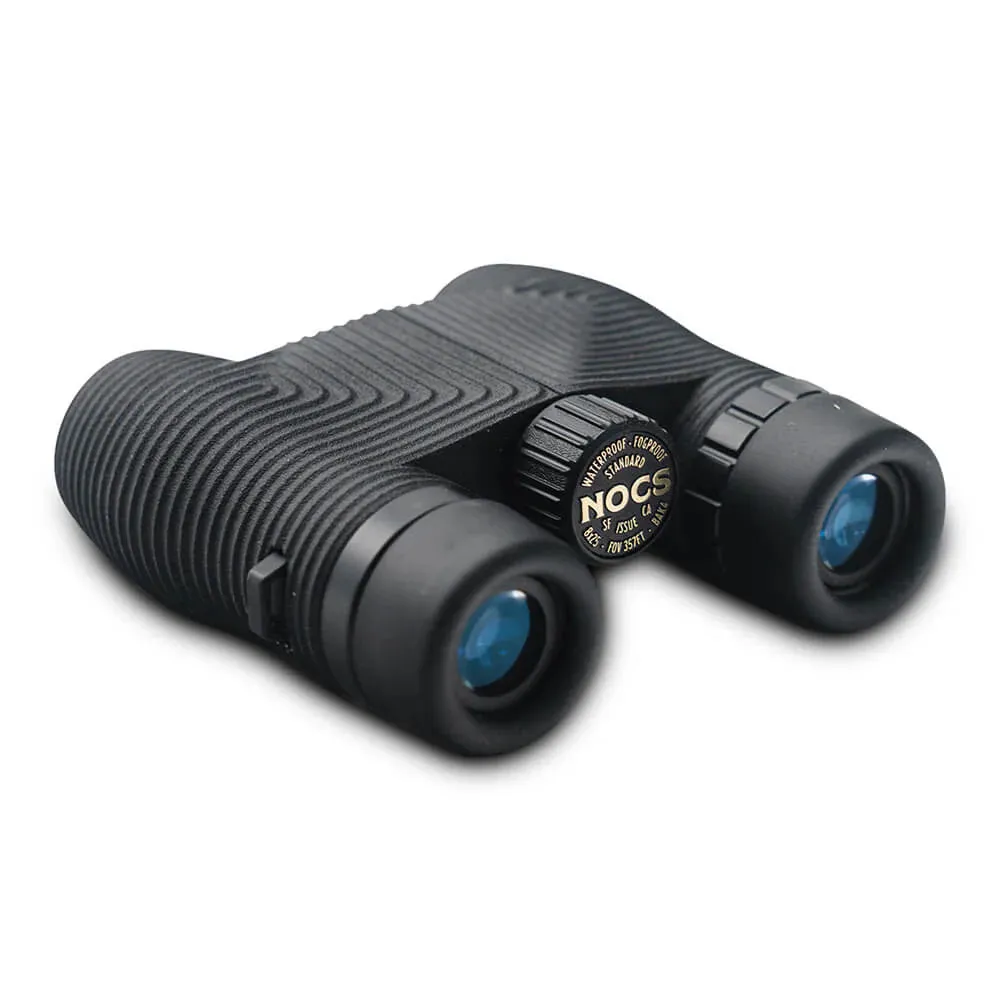 Nocs Provisions Standard Issue 8X Waterproof Binoculars - Obsidian