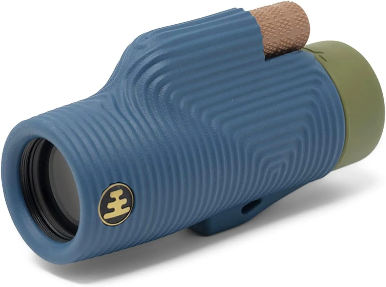 Nocs Provisions Zoom Tube 8x32 Monocular, 8X Magnification Telescope, Bak4 Prism, Wide Field of View for Bird Watching, Backpacking & Wildlife Viewing - Indigo Blue II