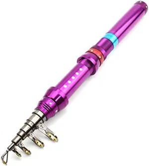 None Branded New Ultrashort Spinning Fishing Rod Carbon Pole 1.5m 1.8m 2.1m 2.4m 2.7m Pocket Travel Telescopic Fish Rods Fishing Tackle