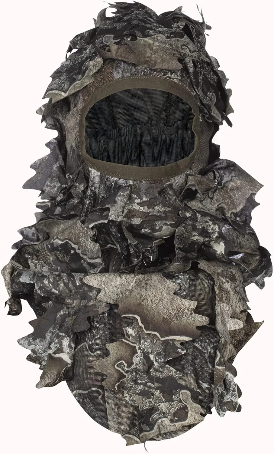 North Mountain Gear Camouflage Leafy Hunting Face Mask - Breathable - Lightweight - Unisex
