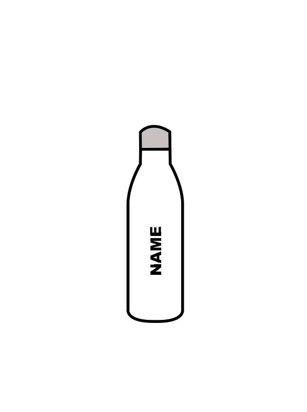 NRG DANCE - WATER BOTTLE WHITE (IN-STOCK)