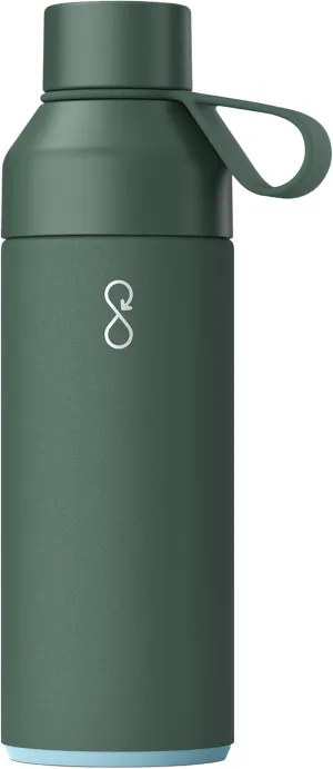 Ocean Bottle - Recycled Stainless Steel Drinks Reusable Water Bottle - Eco-Friendly & Reusable - Forest Green - 34 oz