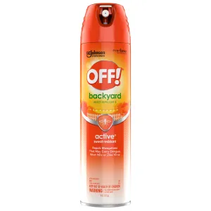 OFF! Active Insect Repellent I, Bug Bite Protection that Resists Perspiration, 9 oz