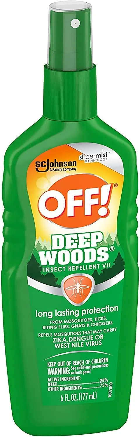 OFF! Deep Woods Insect Repellent VII 9 fl oz (Pack of 3)