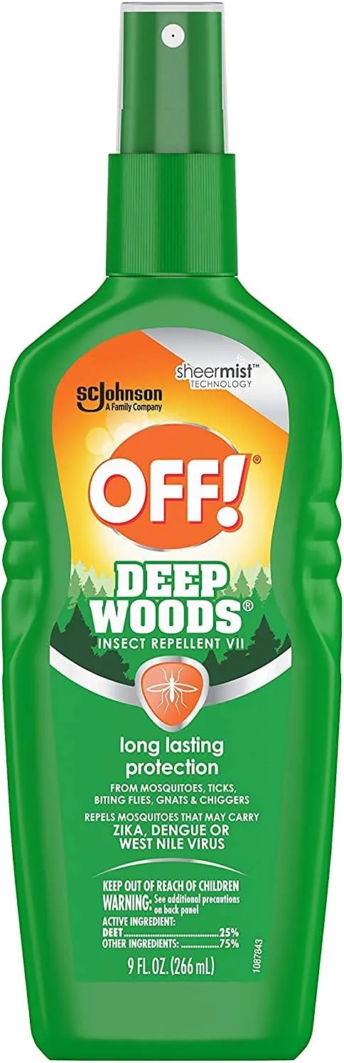 OFF! Deep Woods Insect Repellent VII 9 fl oz (Pack of 3)