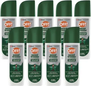 Off! Deep Woods Off! Insect Repellent Pump 6 oz (Pack of 9)
