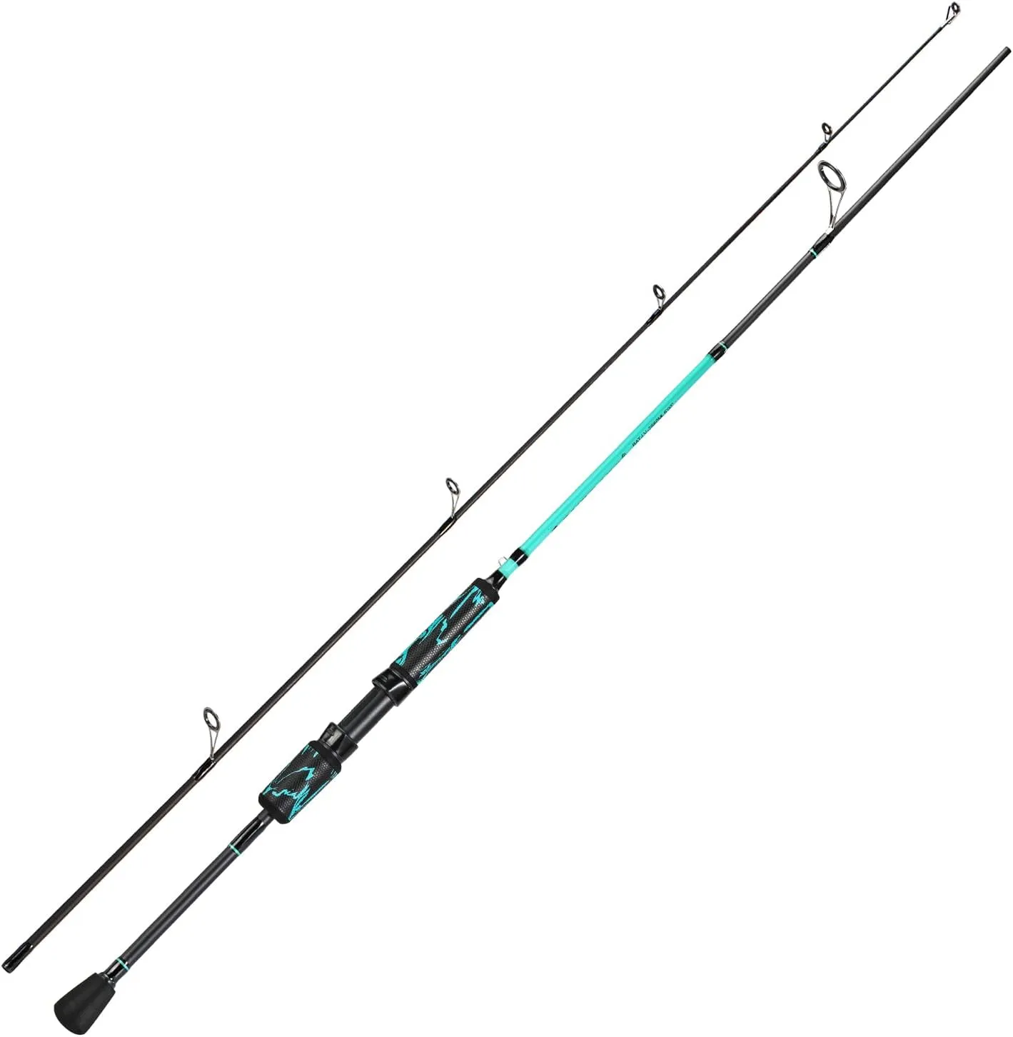 One Bass Spinning Rod & Casting Rod, High Performance IM6 Graphite Fishing Pole for Bass Fishing,2- Piece Desgin for Travel