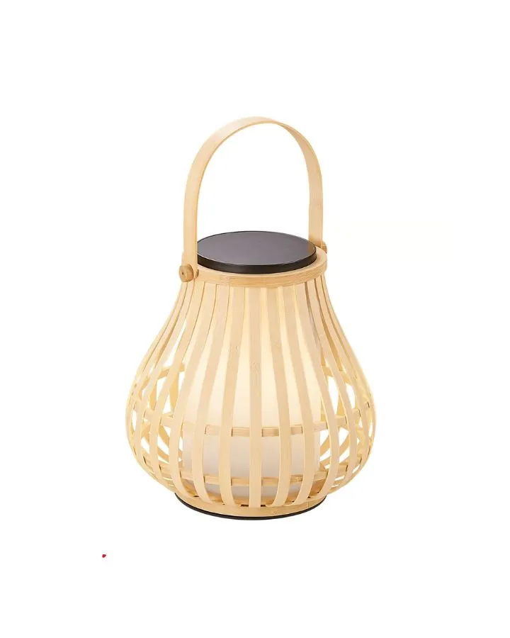 Organic Bamboo Outdoor Portable Lantern