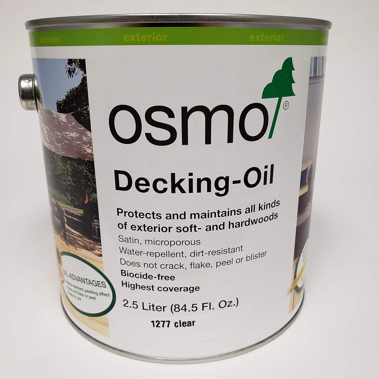 Osmo - Decking Oil - 1277 Clear - 2.5 Liter