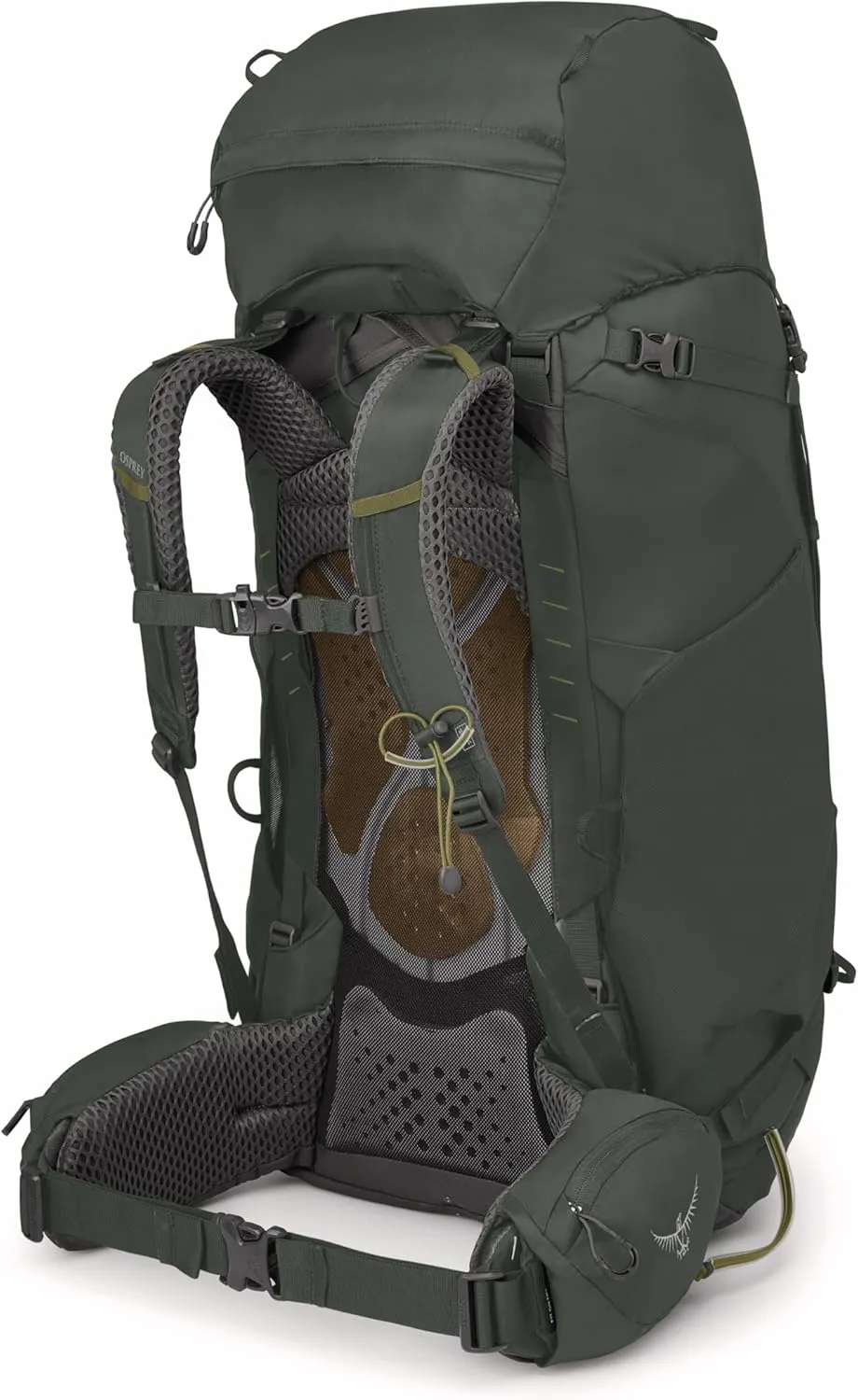 Osprey Kestrel 68L Men's Backpacking Backpack, Bonsai Green, L/XL