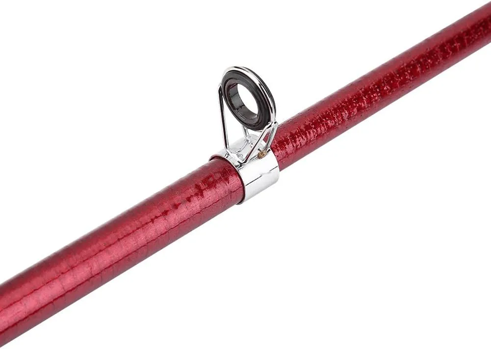 Outdoor Portable 2.1m Lightweight Telescopic Casting Glass Fiber Fishing Rod Reel Tackle Accessory - Perfect for Travel, Camping, River, and Pond Fishing