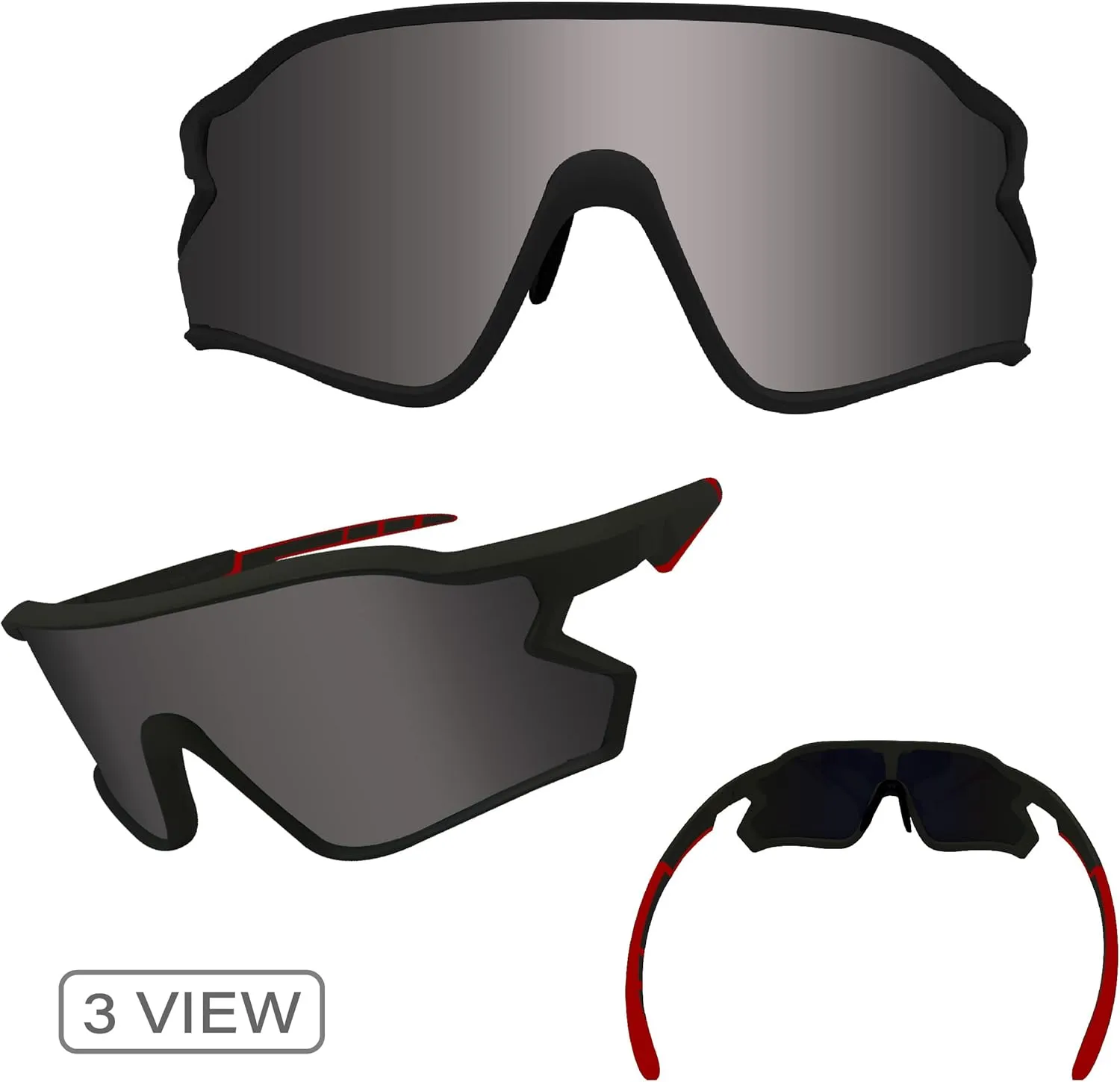 Outdoor Sports Polarized Photochromic Sunglasses for Men & Women TR90 Frame UV Protection for fishing running