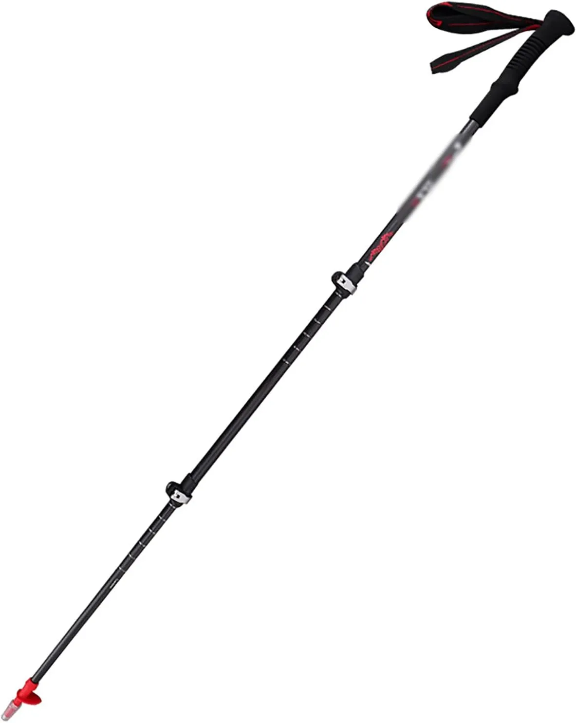 Outdoor Trekking Poles, Lightweight External Lock Telescopic, Trekking Cross-Country Crutches, Mountaineering Equipment