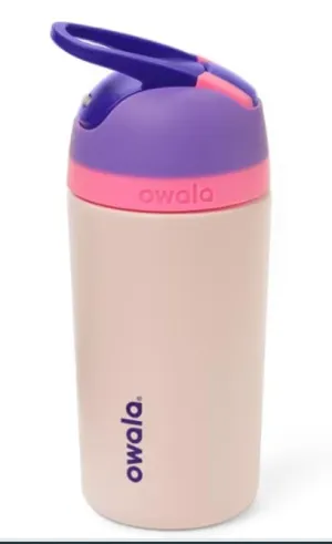 Owala Bunny Business Kids Flip Stainless Steel Bottle 14 Ounce, 1 EA