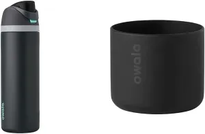 Owala FreeSip Insulated Stainless Steel Water Bottle with Silicone Boot