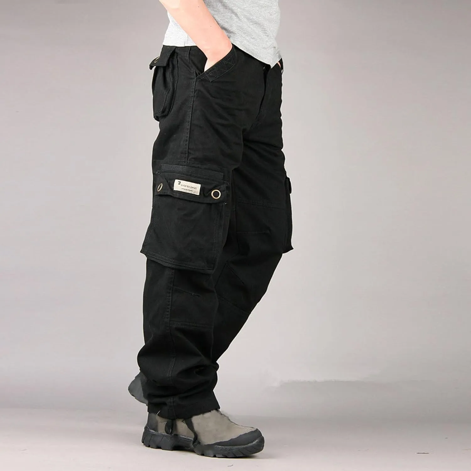 Pants for Men Cargo Sports Tactical Fashion Casual Hiking Pants Joggers Athletic Casual Regular Fit Sweatpants