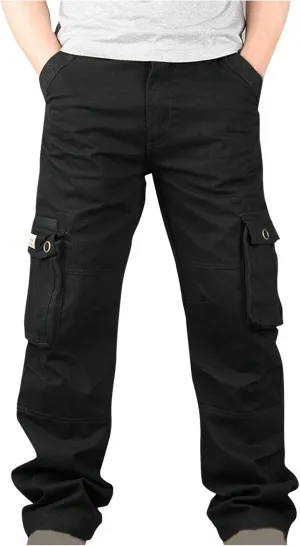 Pants for Men Cargo Sports Tactical Fashion Casual Hiking Pants Joggers Athletic Casual Regular Fit Sweatpants