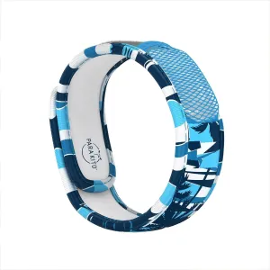 PARA'KITO Mosquito Insect & Bug Protection Wristband - Mosquito Stickers & Bug Spray Alternative - Summer Essentials, Beach Accessories, Hiking & Camping Essentials - Natural Essential Oils (Islander)