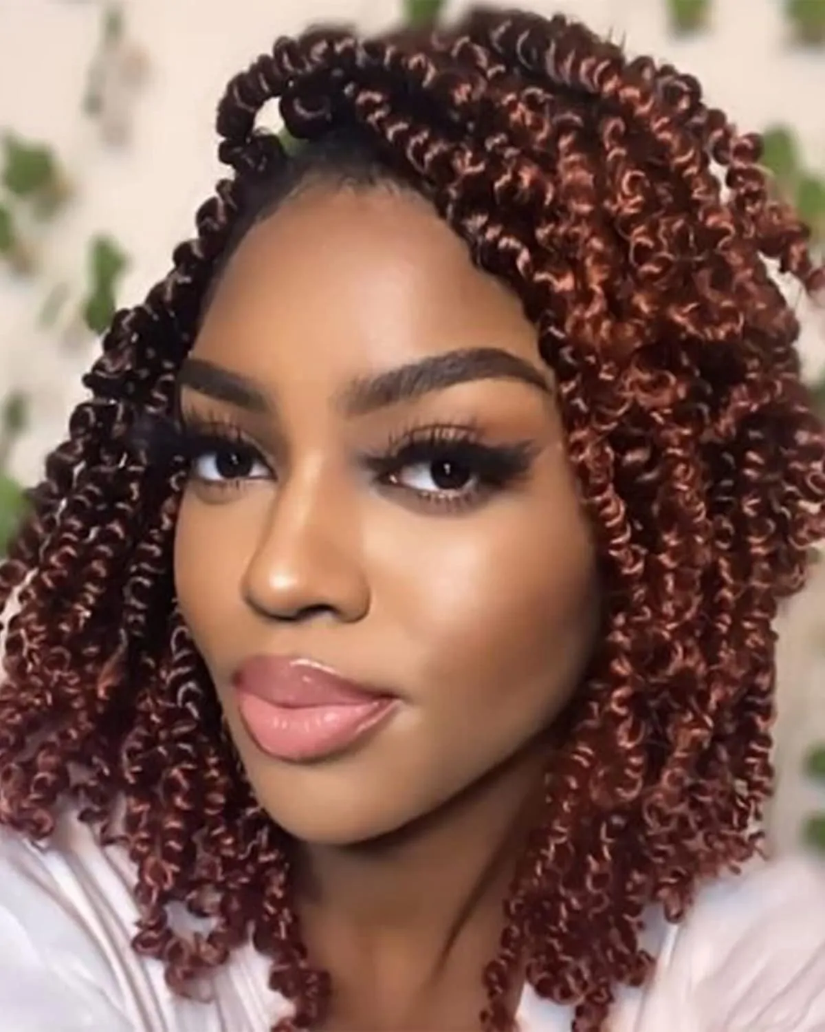 Passion Twist Hair-Pre-twisted Passion Twists,Pre-Looped Crochet Braids Made Of Bohemian Hair Synthetic Braiding Hair Extensions (10 Inch(Pack of 8), T30)