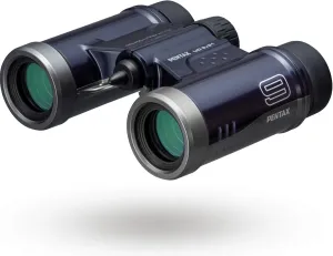 Pentax 61812 Binoculars UD 9x21 - Navy A Bright and Clear Field of View, Lightweight Body with roof Prism, Fully Multi-Coated Optics, 9X Magnification, Ideal for Concerts, Sports, Travelling