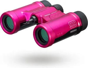 PENTAX Binoculars UD 9x21 - Grey and Orange A Bright and Clear Field of View, Lightweight Body with roof Prism, Fully Multi-Coated Optics, 9X Magnification, Ideal for Concerts, Sports, Travelling