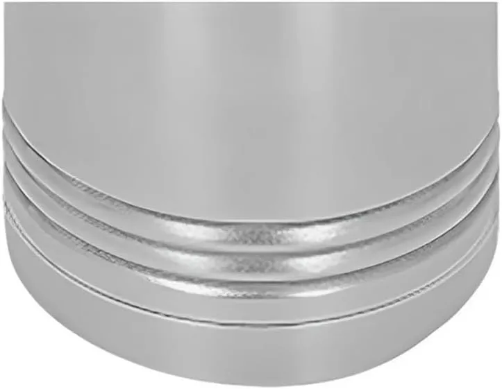 Polar Camel 32 oz Stainless Steel Water Bottle with Flip Top Lid and Straw (Light Blue)