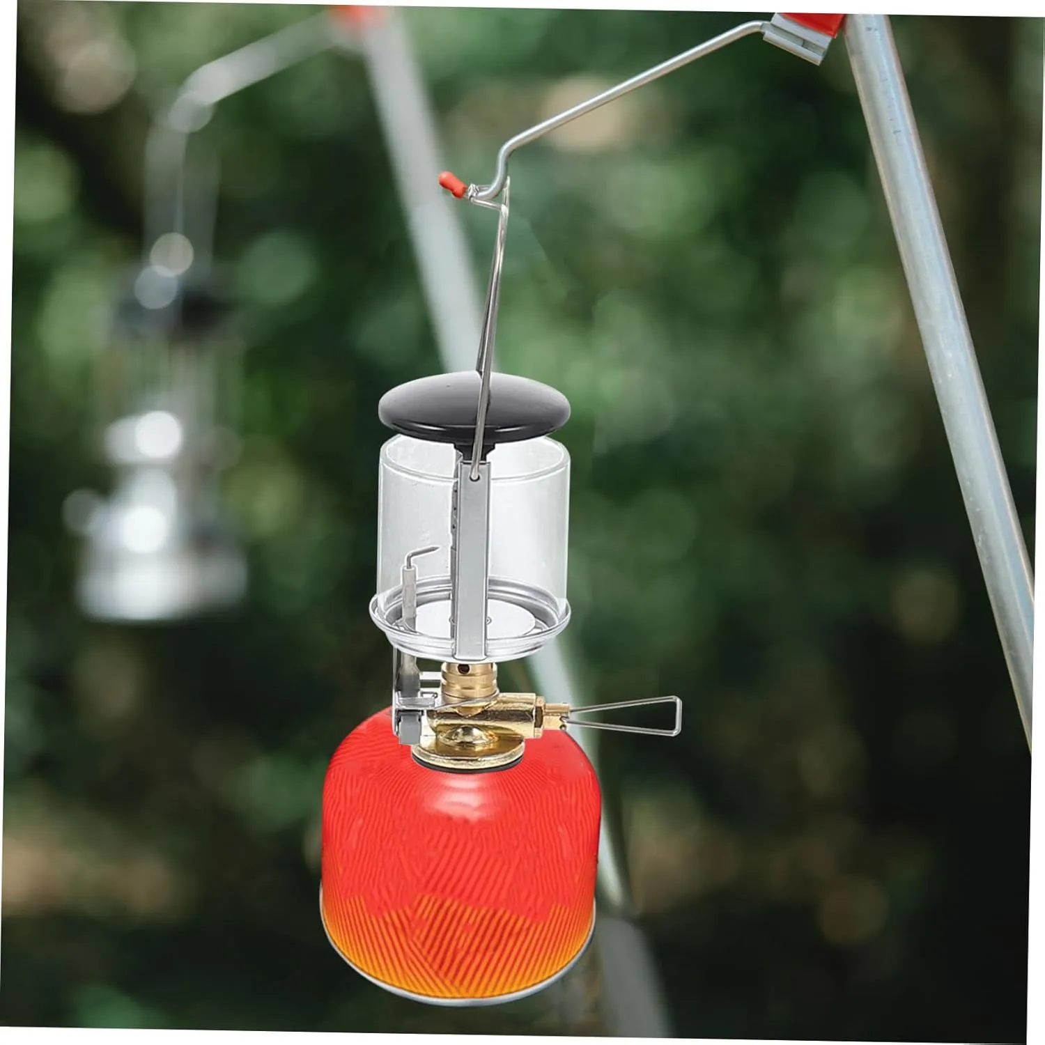 POPETPOP 3sets Gas Camping Lantern Portable Propane Outdoor Light for Tents for Camping Barbecues and Garden Decor Lightweight Design High Lumens Output