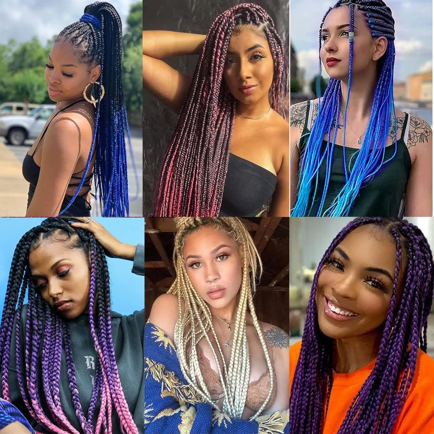 Pre Stretched Braiding Hair 8 Pack 22 Inch Hot Water Setting Professional Soft Yaki Texture Synthetic Hair Extensions (22 Inch, 99J)