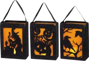 Primitives by Kathy Halloween Lantern Set - Halloween Bags
