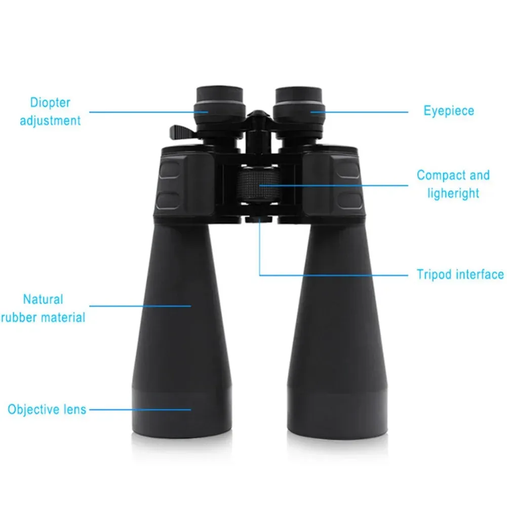 Professional 20-180x100 Binoculars High Magnification Wide-angle Long Range Zoom Hunting Astronomical Telescope HD Zoom