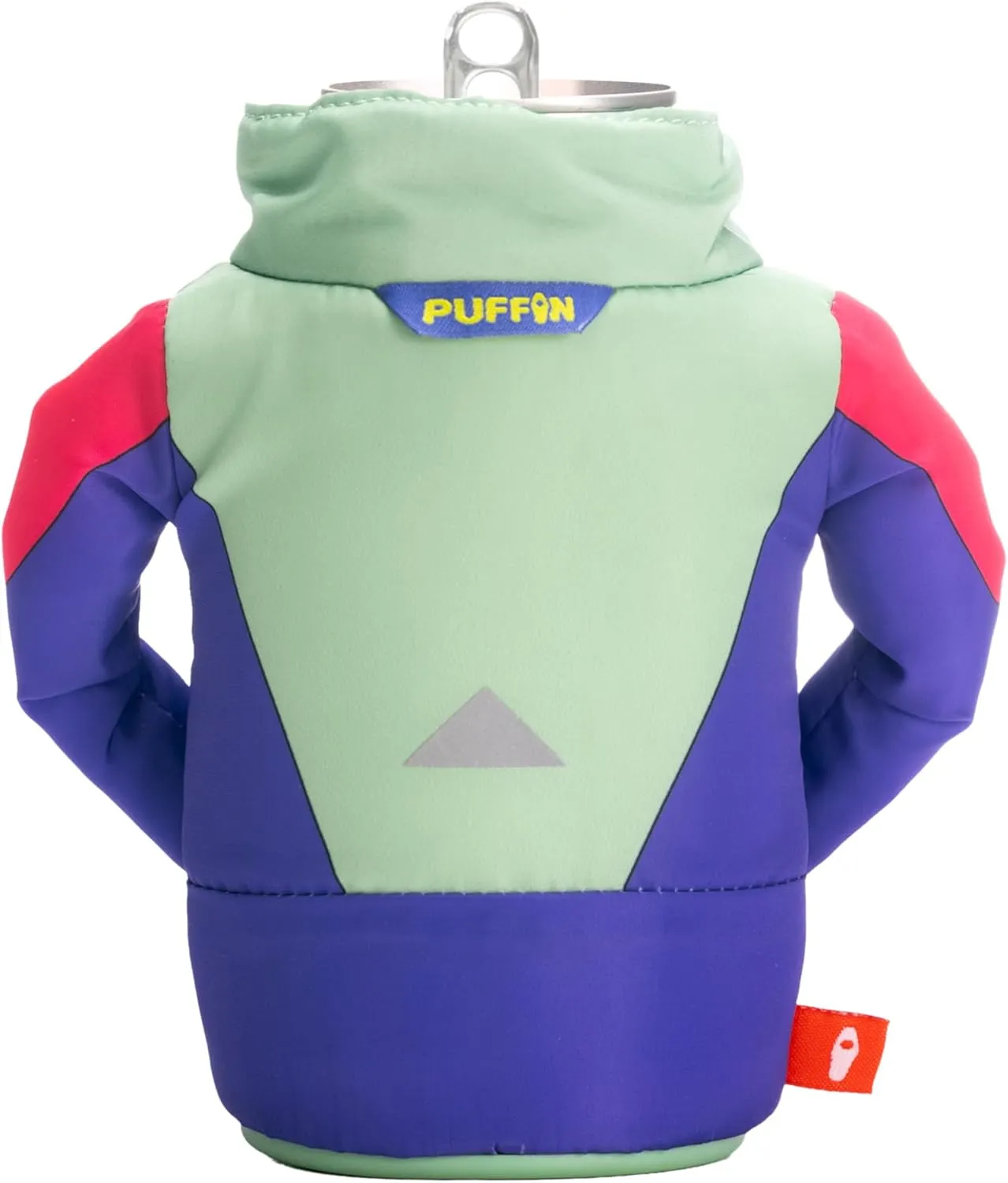 Puffin - The Miller Ski Jacket - Insulated 12 oz Can Cooler I Beer Bottle & Soda Can Insulator, Keep Drinks and Beverages Cold - Purple