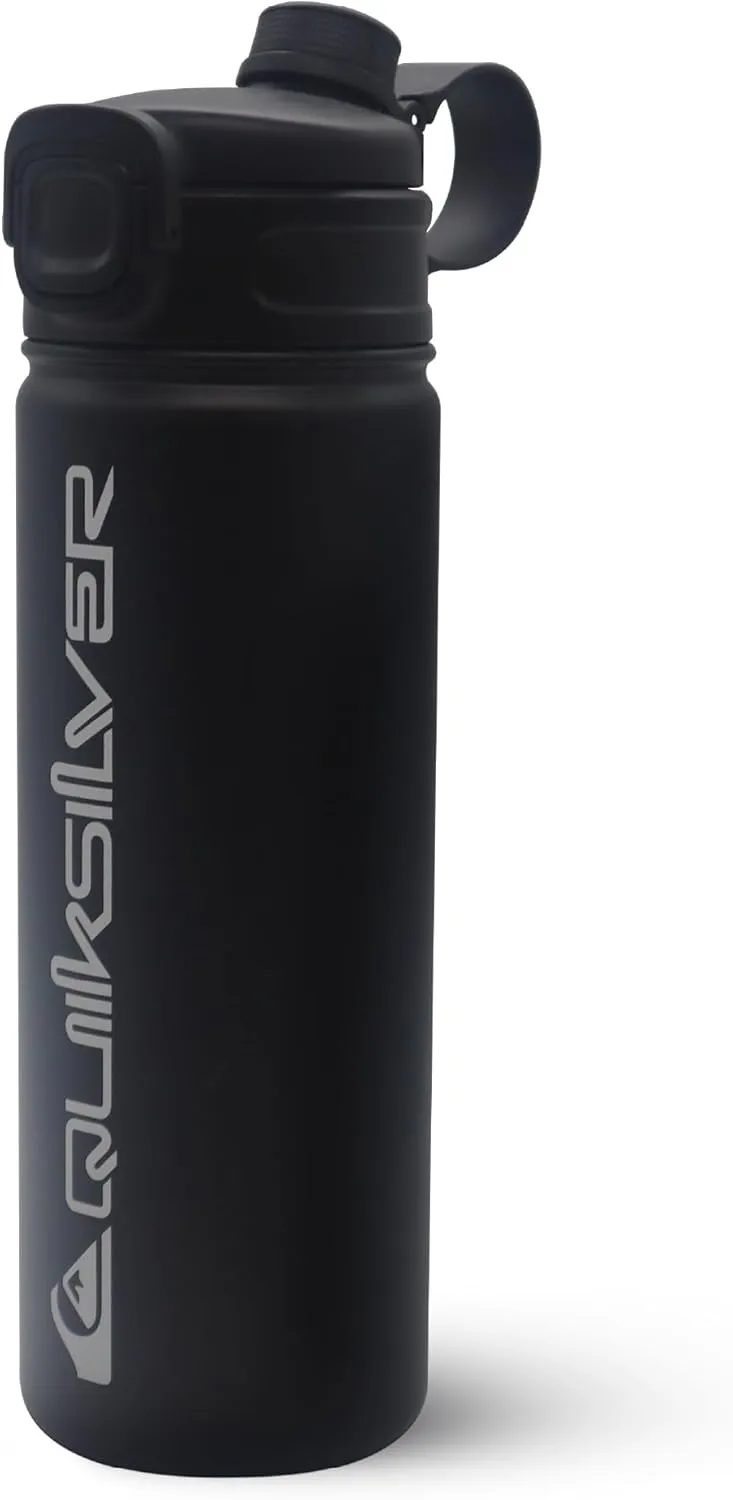 Quiksilver Insulated Stainless Steel Tumbler 32oz, Triple Wall Vacuum Sealed Travel Mug with Leak Proof Lid, Quick Straw & Chug Opening, Reusable Coffee Cup & Sports Water Bottle, 24Hr Cold / 12Hr Hot