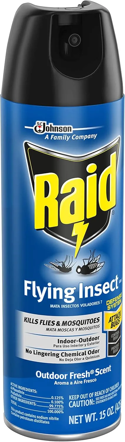 Raid Flying Insect Killer, 15 OZ (Pack - 12)