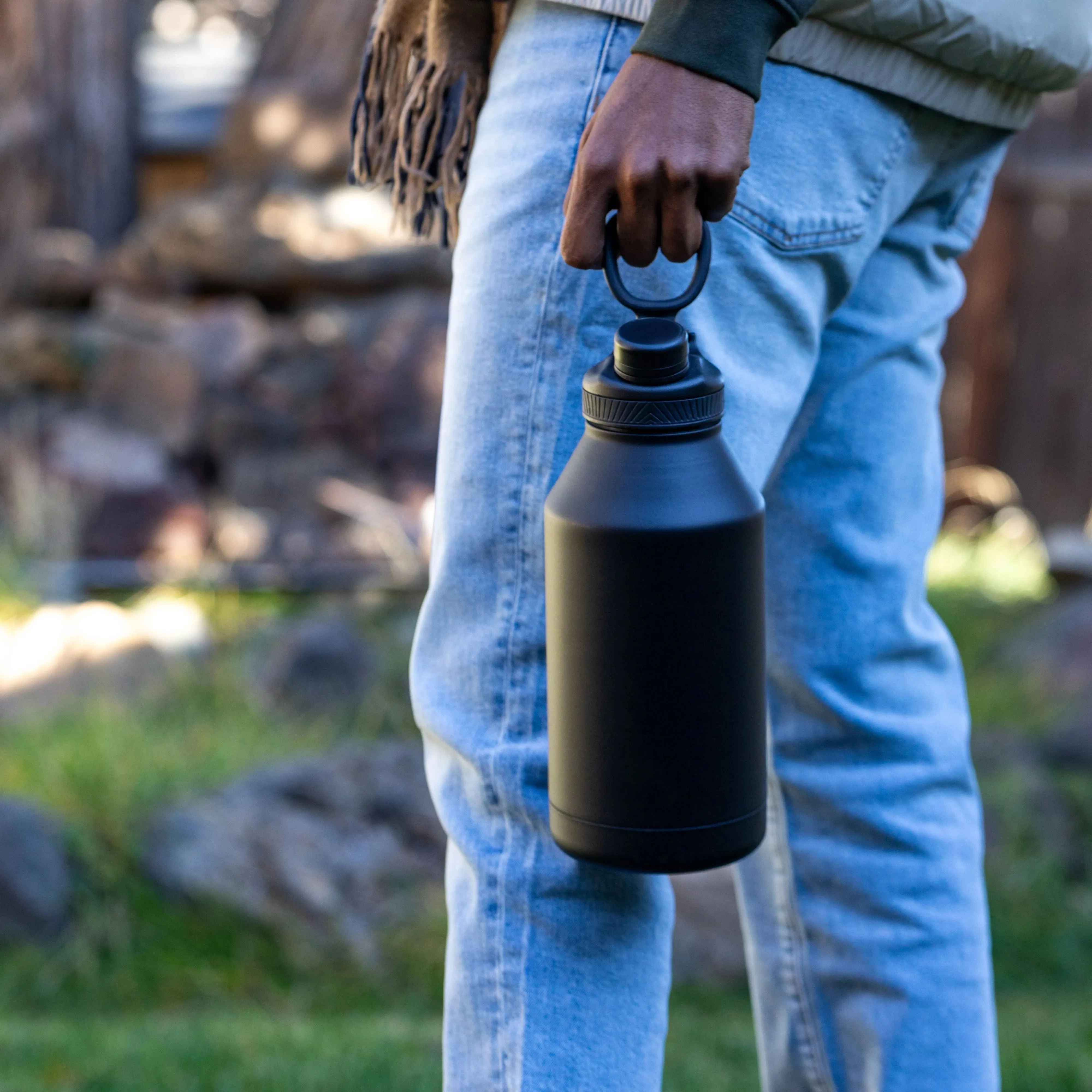 Ranger Stainless Steel Water Bottle - 64 fl oz, Gray