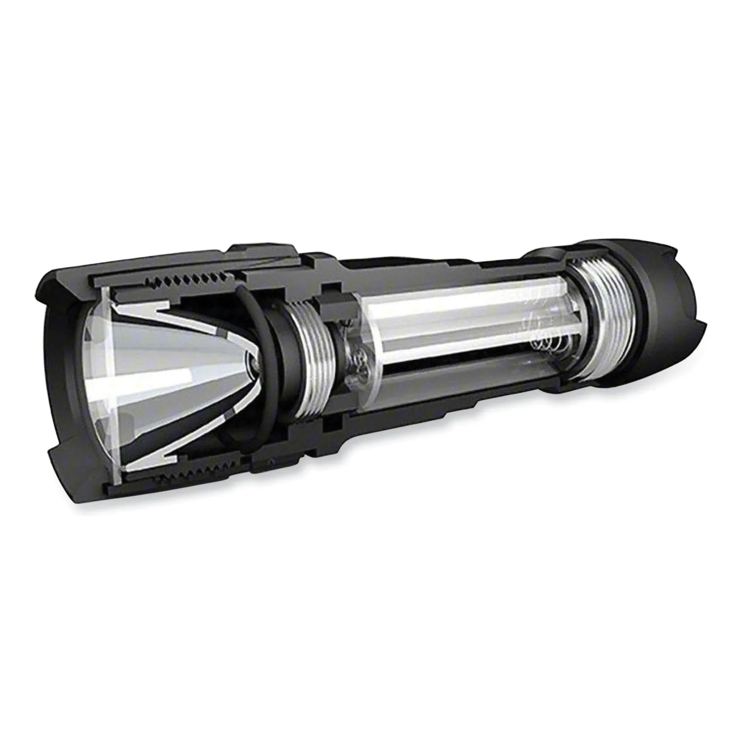 Rayovac® Virtually Indestructible LED Flashlight, 3 AAA Batteries (Included), Black