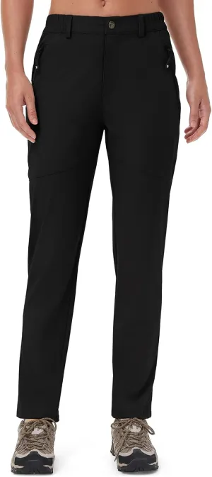 Rdruko Women's Hiking Pants Lightweight Quick Dry Water Resistant Outdoor Travel Fishing Pants with Pockets