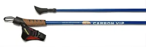 REAL Nordic Walking Carbon Poles w/Cork Grips. 1-piece poles-32 sizes. Safer, Lighter, Stronger, More Durable Than Cheap Flimsy Poles with Flip/Twist Locks That Rattle, Vibrate, Collapse Unexpectedly!