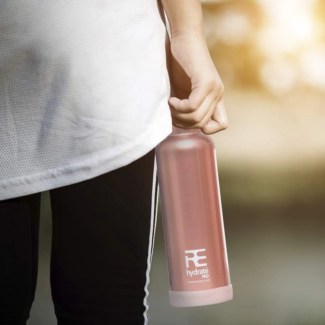 Rehydrated Pro 25oz Insulated Water Bottle with Straw, Bonus Lids and Leak Proof Flask to Keep Liquids Hot or Cold- Triple Wall Vacuum Water Bottle Insulated, Perfect for Gifts