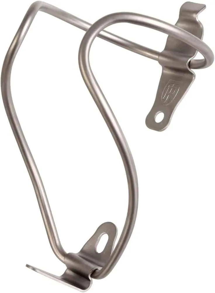 Ritchey Classic Stainless Steel Silver Adult Bicycle Bottle Holder, Unisex, One Size