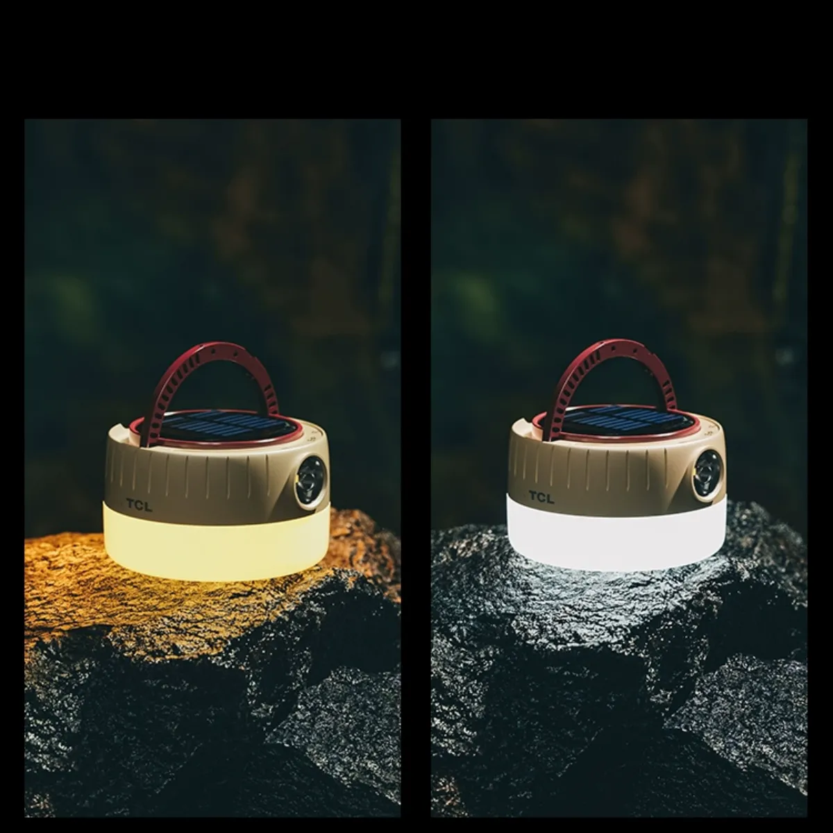 #S16 Solar Rechargeable LED Camping Lantern