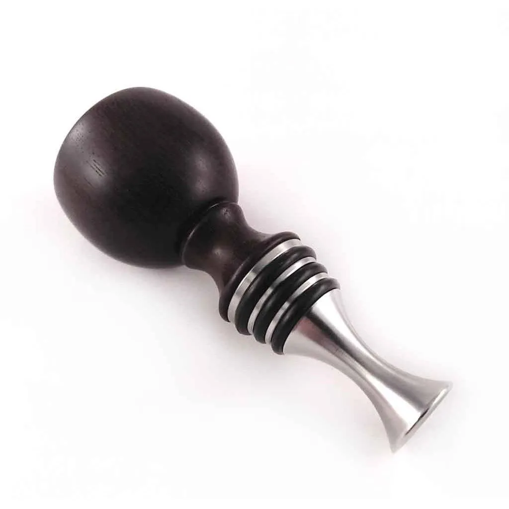 Self-Standing Stainless Steel Hourglass Bottle Stopper Kit - #501