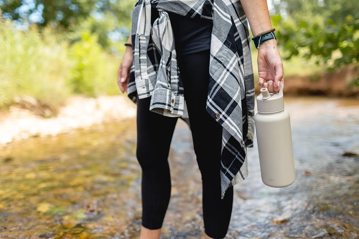 Simple Modern Water Bottle with Straw and Chug Lid Vacuum Insulated Stainless Steel Metal Thermos Bottles | Reusable Leak Proof BPA-Free Flask for Sports, Gym | Summit Collection | 32oz, Blush