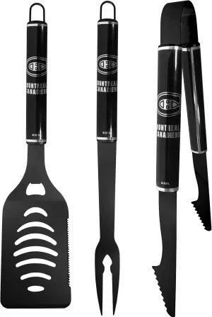 Siskiyou Sports NHL Montreal Canadiens 3 pc Monochromatic BBQ Set Team Colors, One Size