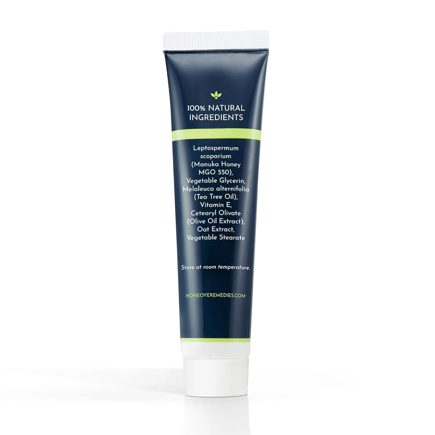 Skin Balm [1 oz / 30 ml] | Manuka Honey [550  MGO] & Tea Tree Oil Moisturizing Cream for Intensive Repair of Dry Skin, Scrapes, Cuts & More | 100% Natural