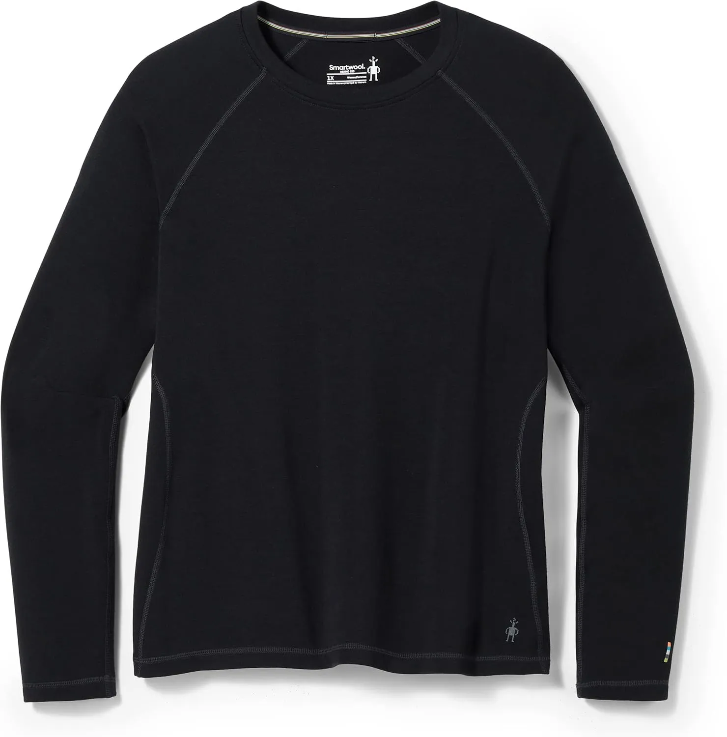 Smartwool Classic Thermal Merino Base Layer Crew Plus - Women's Black 1X