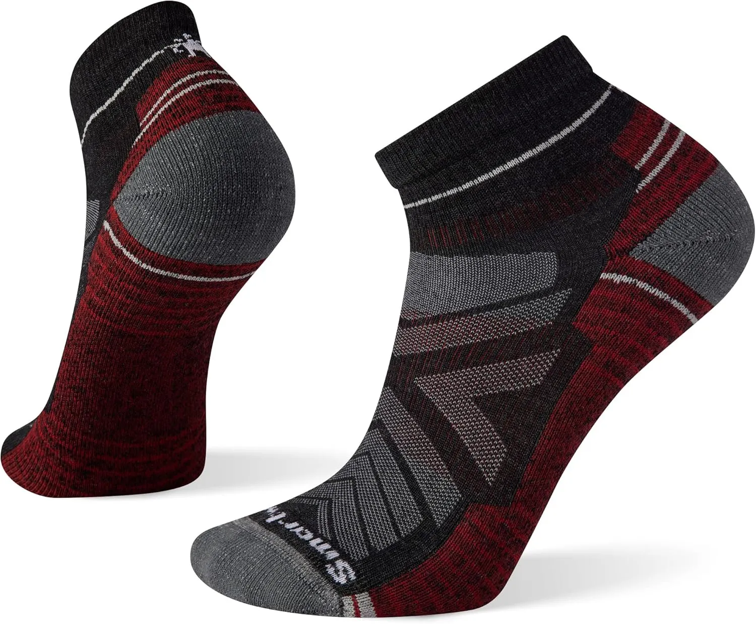 Smartwool Hike Light Cushion Ankle Socks, Charcoal, Medium