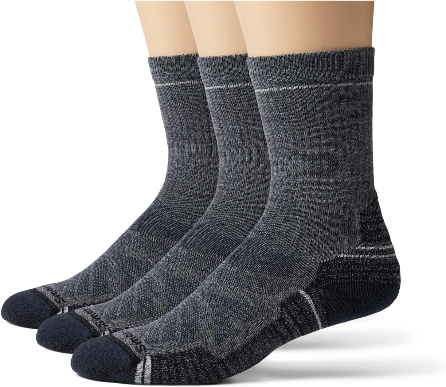 Smartwool Men's Hike Light Cushion Crew Socks (1 & 3 Pairs)